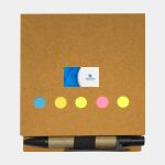 Square Memo Pad w/ Sticky Notes and Pen Thumbnail