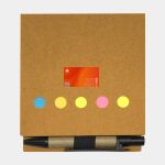 Square Memo Pad w/ Sticky Notes and Pen Thumbnail