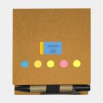Square Memo Pad w/ Sticky Notes and Pen Thumbnail