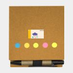 Square Memo Pad w/ Sticky Notes and Pen Thumbnail