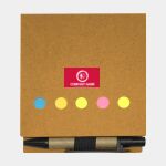 Square Memo Pad w/ Sticky Notes and Pen Thumbnail