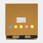 Square Memo Pad w/ Sticky Notes and Pen Thumbnail